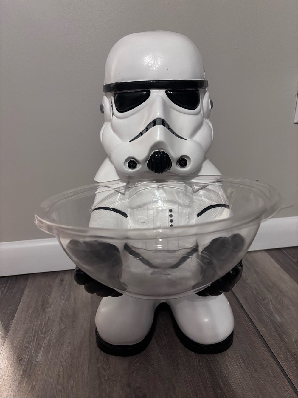 Star Wars Stormtrooper Candy Bowl Holder - White and Black